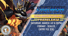 Digimon:  Special Booster Ver 2.5 [BT19-20] Pre-Release Event | Saturday, March 1 at 6:30PM